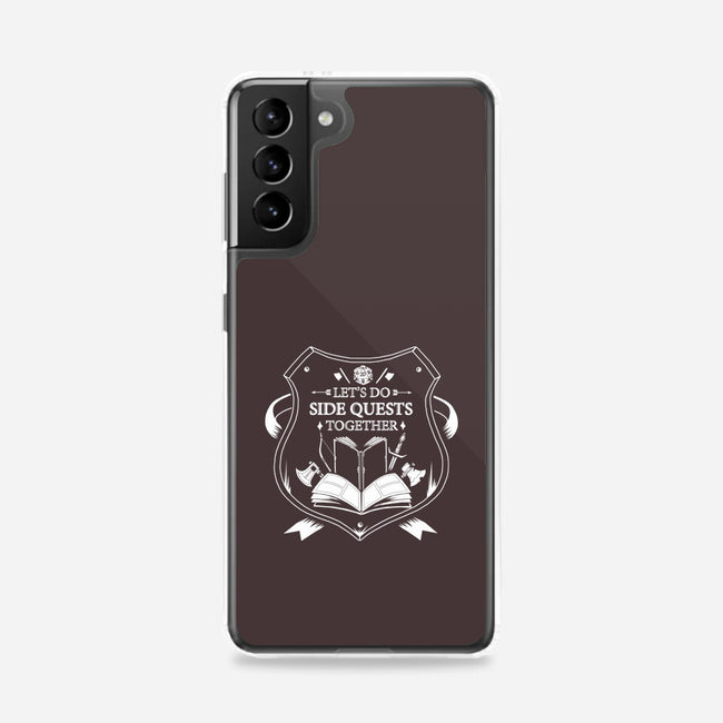 Side Quest-Samsung-Snap-Phone Case-Vallina84