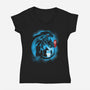 Yesterday and Tomorrow-womens v-neck tee-alemaglia