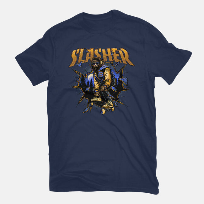 Slasher Wolf-Mens-Basic-Tee-momma_gorilla