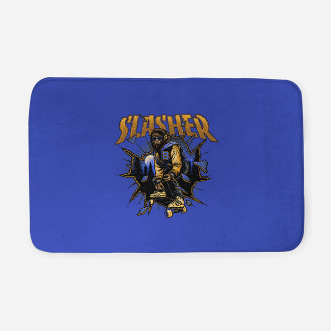 Slasher Wolf-None-Memory Foam-Bath Mat-momma_gorilla