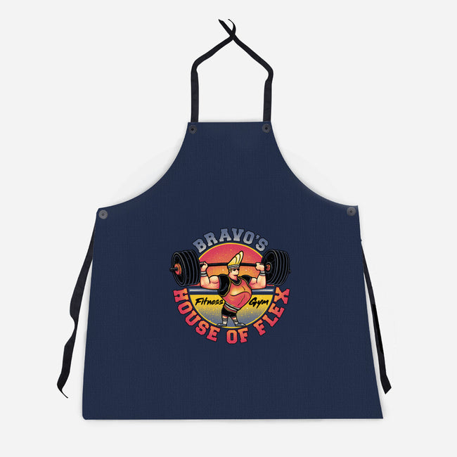 House Of Flex-Unisex-Kitchen-Apron-momma_gorilla