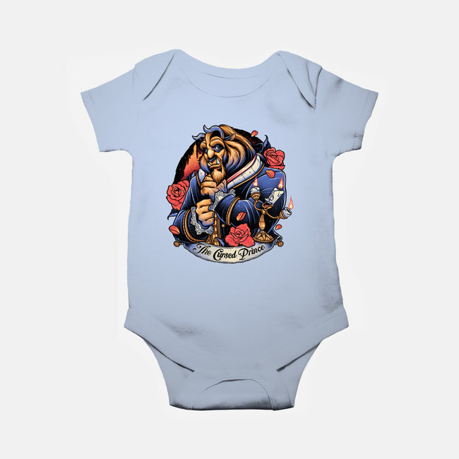 The Cursed Prince-Baby-Basic-Onesie-momma_gorilla