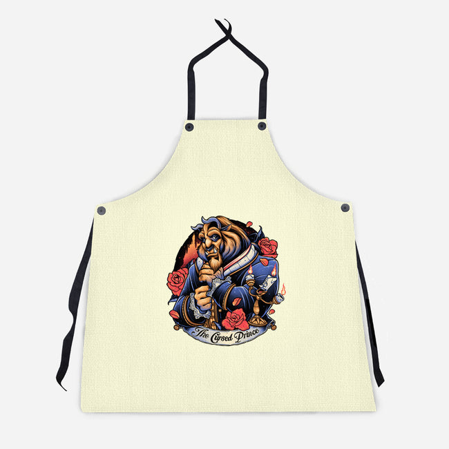 The Cursed Prince-Unisex-Kitchen-Apron-momma_gorilla