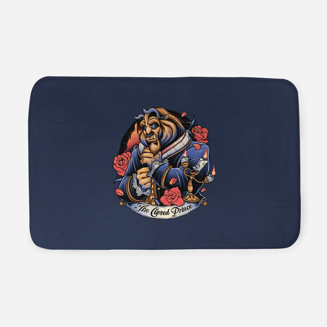 The Cursed Prince-None-Memory Foam-Bath Mat-momma_gorilla