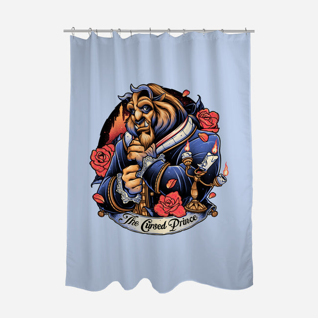 The Cursed Prince-None-Polyester-Shower Curtain-momma_gorilla