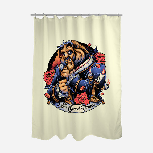 The Cursed Prince-None-Polyester-Shower Curtain-momma_gorilla