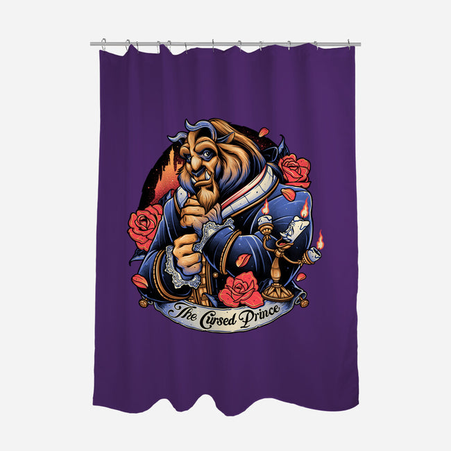 The Cursed Prince-None-Polyester-Shower Curtain-momma_gorilla