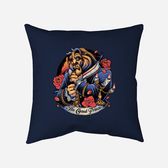 The Cursed Prince-None-Removable Cover w Insert-Throw Pillow-momma_gorilla