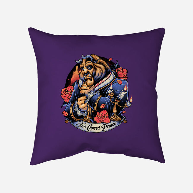 The Cursed Prince-None-Removable Cover w Insert-Throw Pillow-momma_gorilla