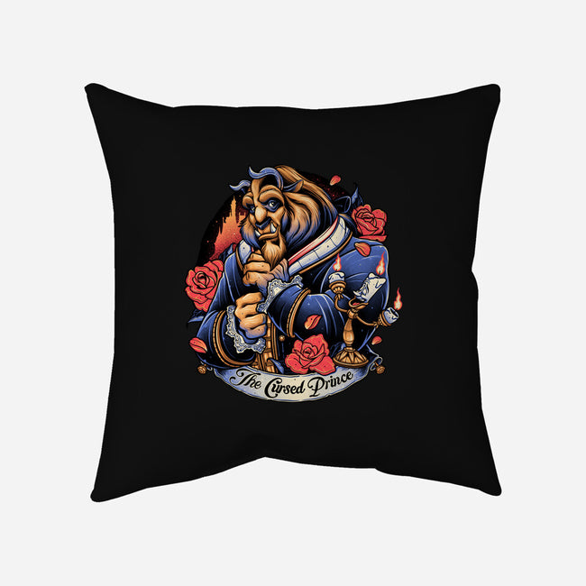 The Cursed Prince-None-Removable Cover-Throw Pillow-momma_gorilla