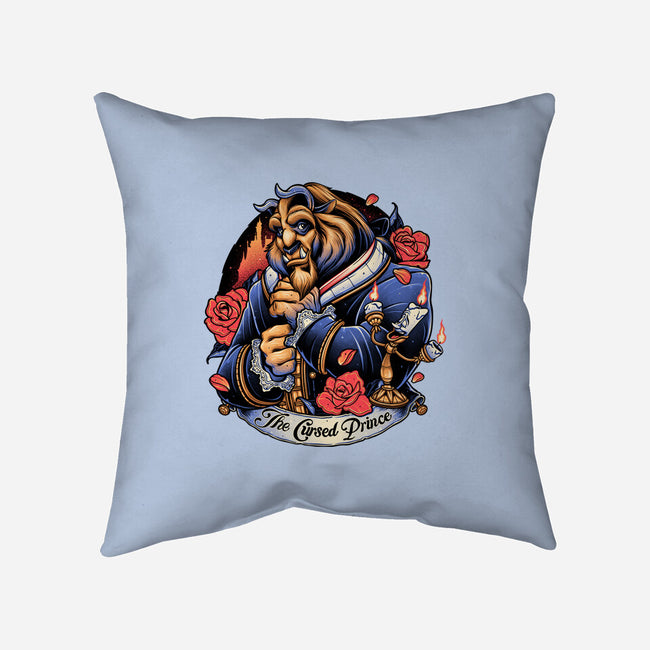 The Cursed Prince-None-Removable Cover-Throw Pillow-momma_gorilla