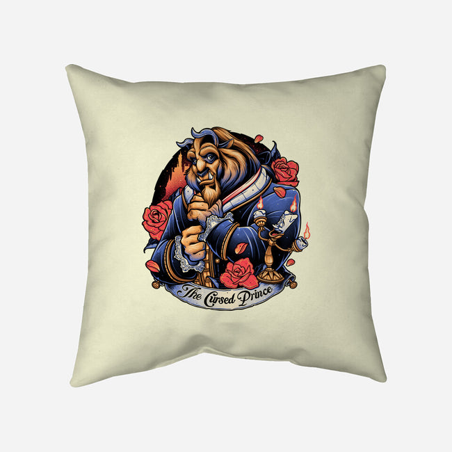The Cursed Prince-None-Removable Cover-Throw Pillow-momma_gorilla