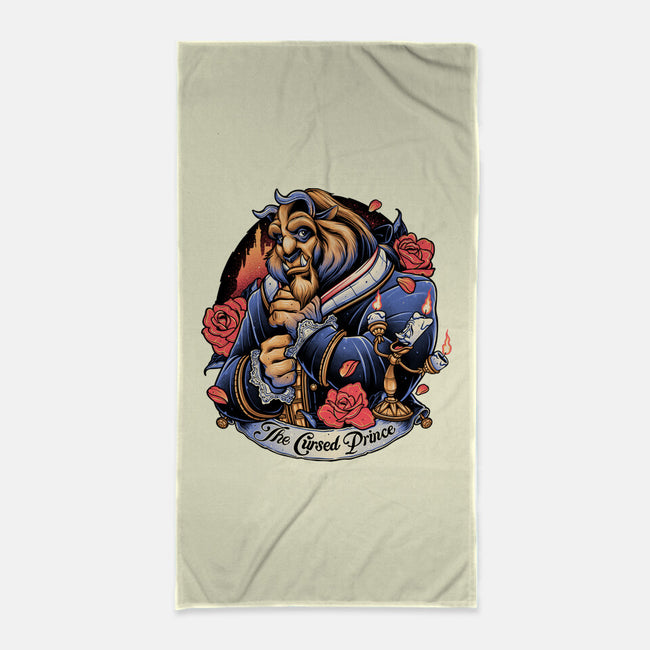 The Cursed Prince-None-Beach-Towel-momma_gorilla