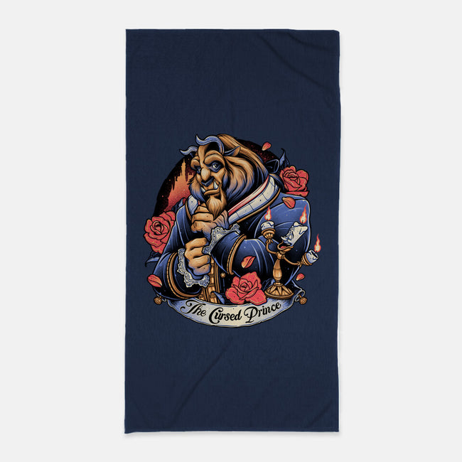 The Cursed Prince-None-Beach-Towel-momma_gorilla