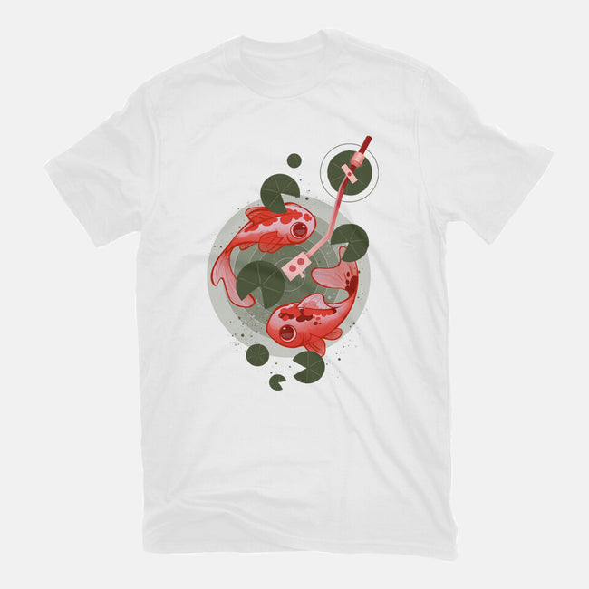 Pond Music-Womens-Fitted-Tee-ricolaa