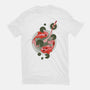 Pond Music-Womens-Fitted-Tee-ricolaa