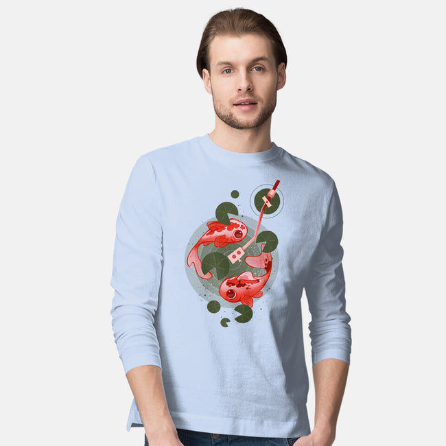 Pond Music-Mens-Long Sleeved-Tee-ricolaa