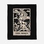 Tarot The Moon-None-Fleece-Blanket-Arigatees