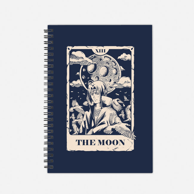 Tarot The Moon-None-Dot Grid-Notebook-Arigatees