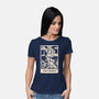 Tarot The Moon-Womens-Basic-Tee-Arigatees