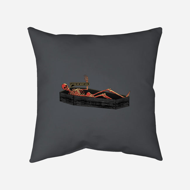 Living My Best Life-None-Removable Cover w Insert-Throw Pillow-fanfreak1