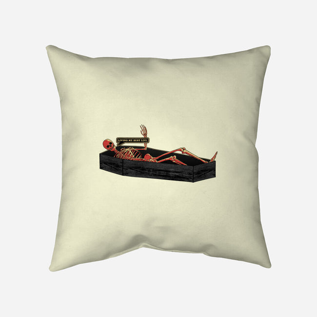 Living My Best Life-None-Removable Cover w Insert-Throw Pillow-fanfreak1