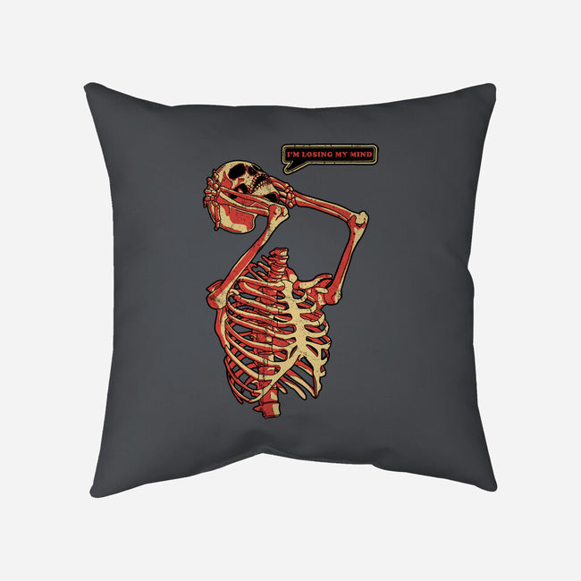 Losing My Mind-None-Removable Cover-Throw Pillow-fanfreak1
