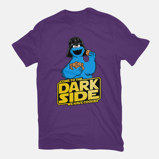 Darth Cookies-Womens-Fitted-Tee-Barbadifuoco