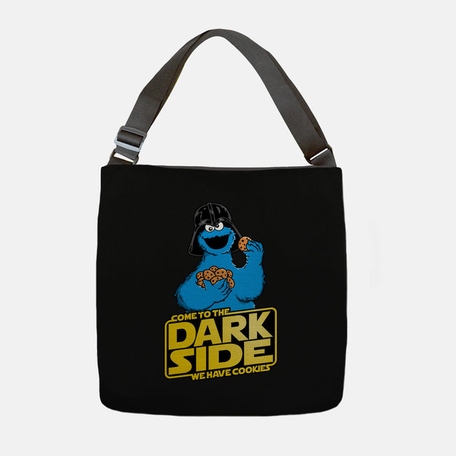 Darth Cookies-None-Adjustable Tote-Bag-Barbadifuoco