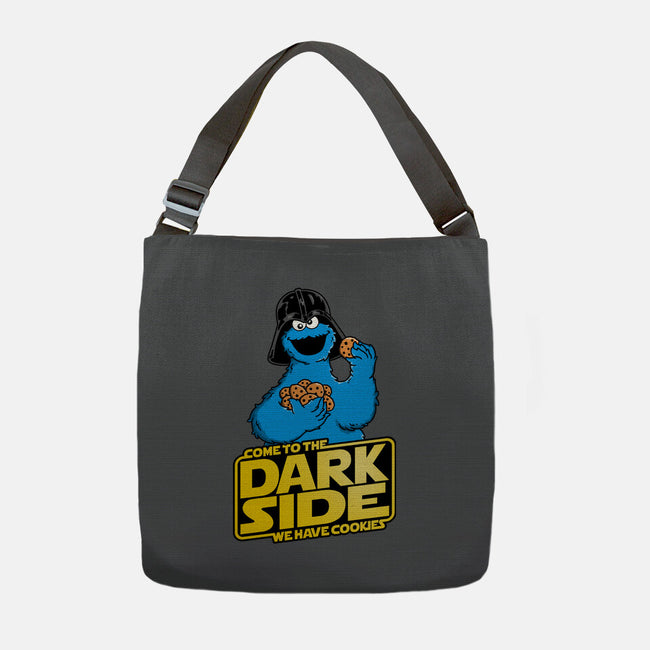 Darth Cookies-None-Adjustable Tote-Bag-Barbadifuoco