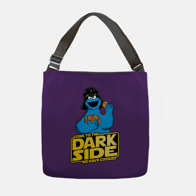 Darth Cookies-None-Adjustable Tote-Bag-Barbadifuoco
