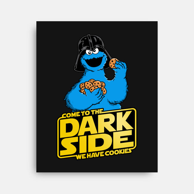 Darth Cookies-None-Stretched-Canvas-Barbadifuoco