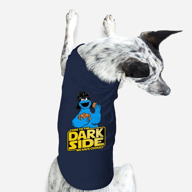 Darth Cookies-Dog-Basic-Pet Tank-Barbadifuoco