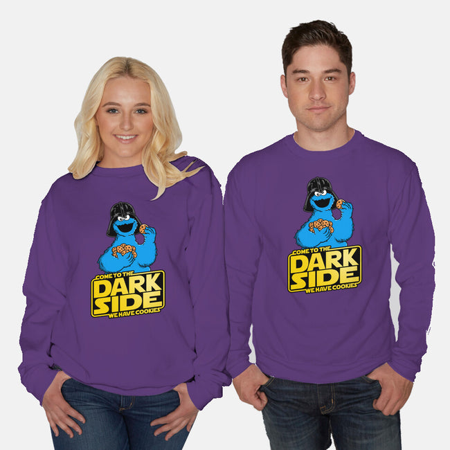 Darth Cookies-Unisex-Crew Neck-Sweatshirt-Barbadifuoco