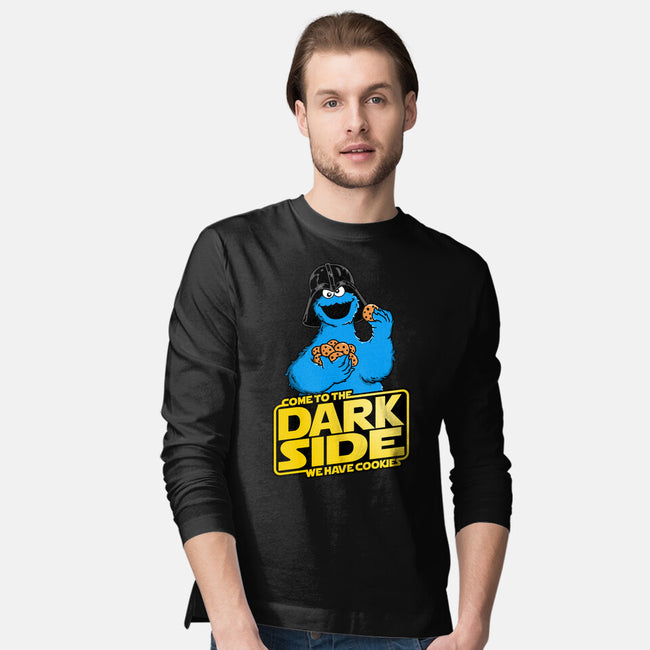 Darth Cookies-Mens-Long Sleeved-Tee-Barbadifuoco