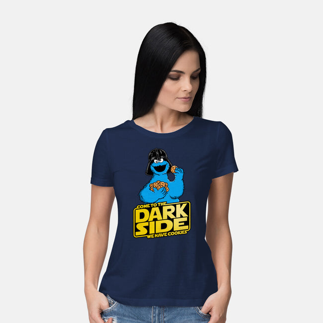 Darth Cookies-Womens-Basic-Tee-Barbadifuoco