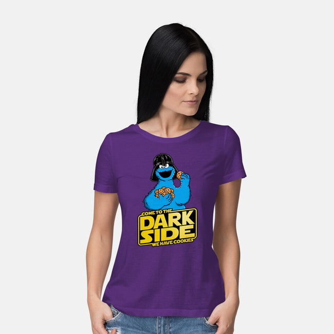 Darth Cookies-Womens-Basic-Tee-Barbadifuoco