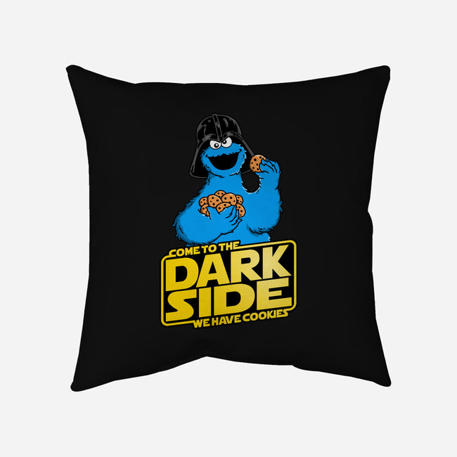 Darth Cookies-None-Removable Cover-Throw Pillow-Barbadifuoco