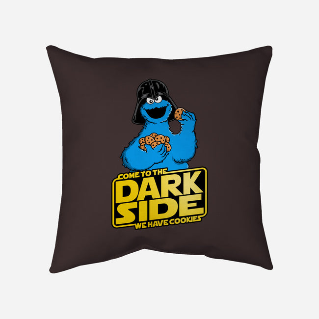 Darth Cookies-None-Removable Cover-Throw Pillow-Barbadifuoco