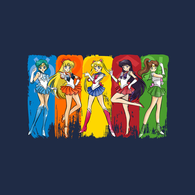 The Sailor Scouts-Womens-Basic-Tee-DrMonekers