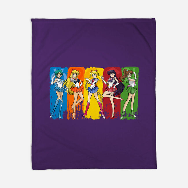 The Sailor Scouts-None-Fleece-Blanket-DrMonekers