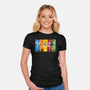 The Sailor Scouts-Womens-Fitted-Tee-DrMonekers
