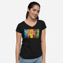 The Sailor Scouts-Womens-V-Neck-Tee-DrMonekers