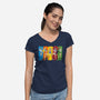 The Sailor Scouts-Womens-V-Neck-Tee-DrMonekers