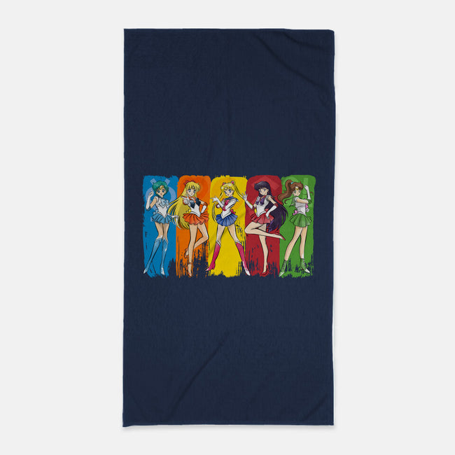 The Sailor Scouts-None-Beach-Towel-DrMonekers