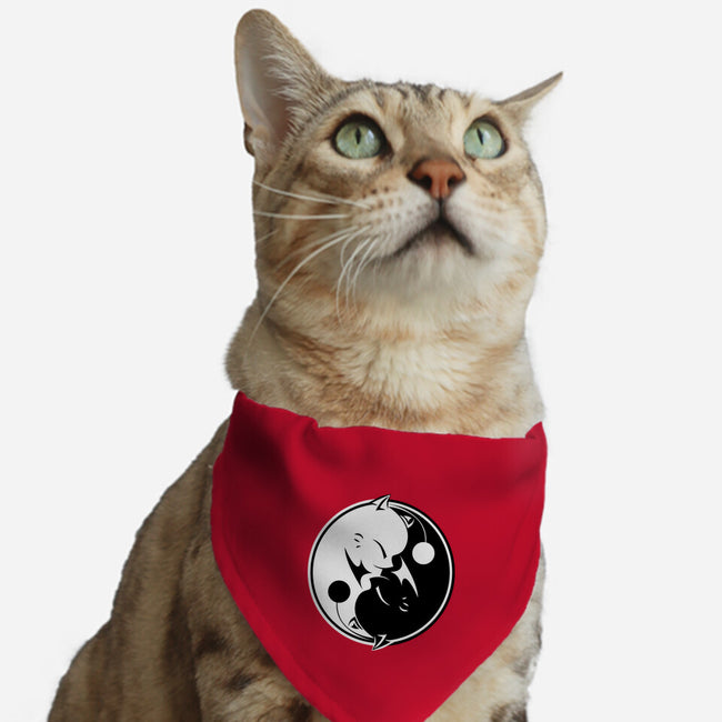 Yin Yang Mog-cat adjustable pet collar-motoslave