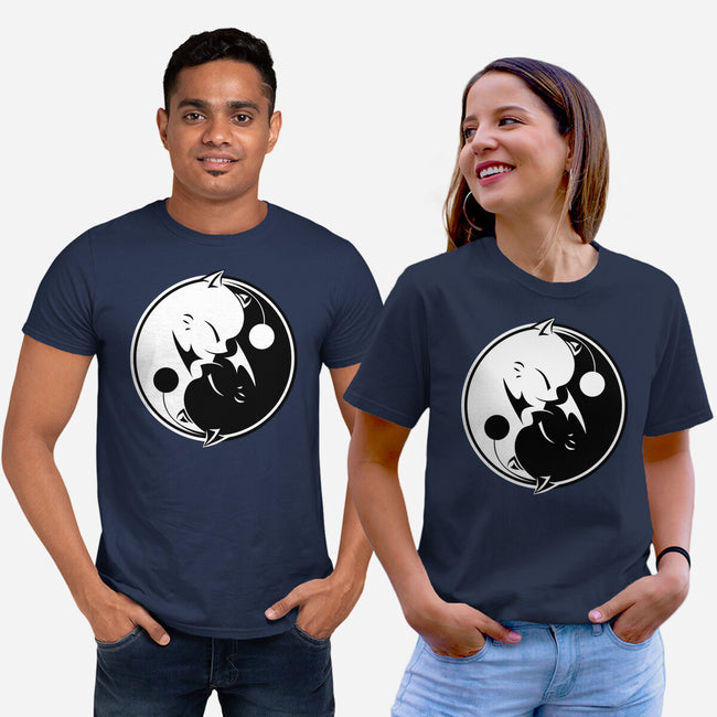Yin Yang Mog-unisex basic tee-motoslave