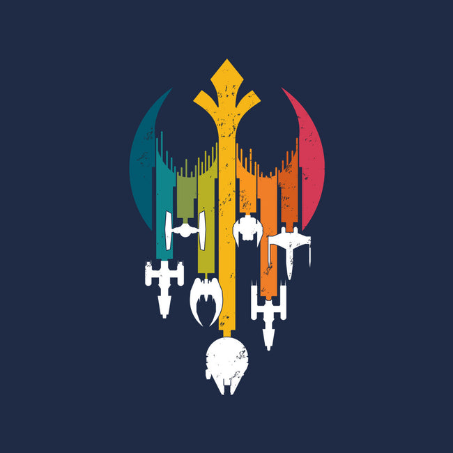 Rebel Rainbow-Womens-V-Neck-Tee-erion_designs