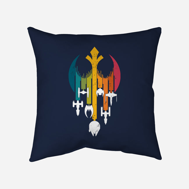 Rebel Rainbow-None-Removable Cover-Throw Pillow-erion_designs