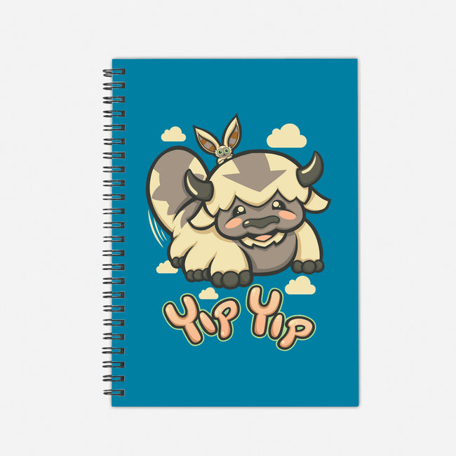 Yip Yip-none dot grid notebook-TrulyEpic
